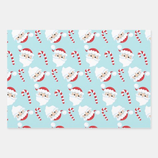 Helderheid en kleurrijke Kinder kerstcadeaus Inpakpapier Vel (Voorkant)