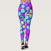 Helderheid en kleurrijke poka Dot-Leggings Leggings (Achterkant)
