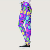 Helderheid en kleurrijke poka Dot-Leggings Leggings (Links)