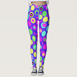 Helderheid en kleurrijke poka Dot-Leggings Leggings