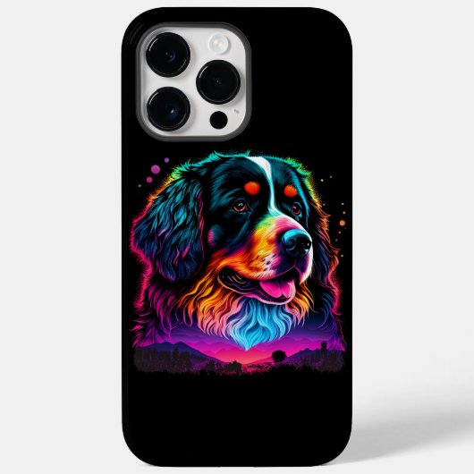 Helderheid en mooie Bernese Mountain Dog Case-Mate iPhone Case (Achterkant)