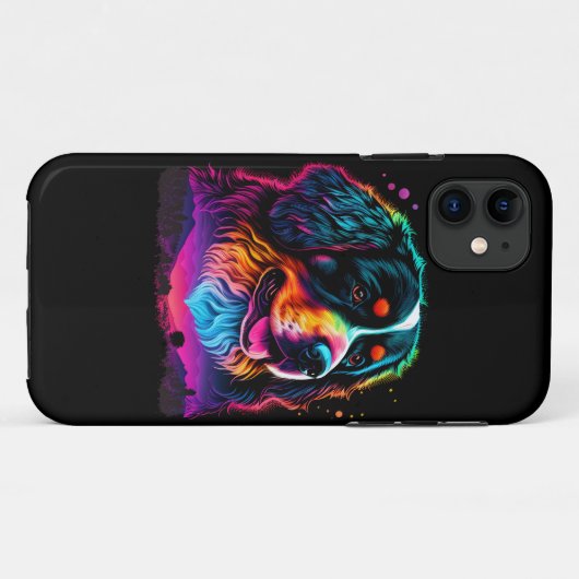 Helderheid en mooie Bernese Mountain Dog Case-Mate iPhone Case (Achterkant (horizontaal))