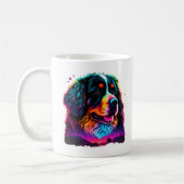 Helderheid en mooie Bernese Mountain Dog Koffiemok (Links)