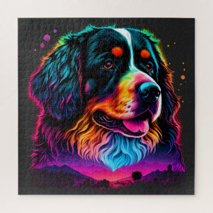 Helderheid en mooie Bernese Mountain Dog Legpuzzel