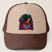 Helderheid en mooie Bernese Mountain Dog Trucker Pet (Voorkant)