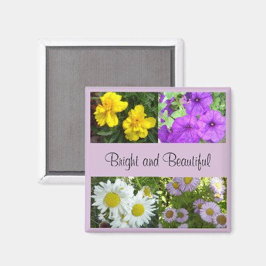 Helderheid en mooie tuinmagneet magneet (Voorkant / Achterkant)