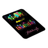 Helderheid en mooie verjaardag magneet (Rechterzijde)