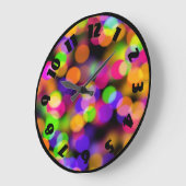 Helderheid en rugleuning grote klok (Hoek)