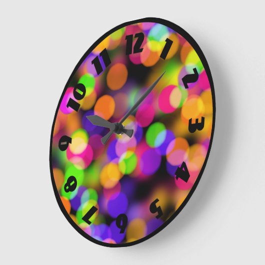 Helderheid en rugleuning grote klok (Hoek)