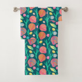 Helderheid en seaweed Pattern Bad Handdoek (Insitu)
