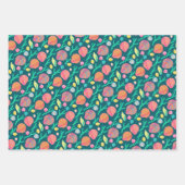 Helderheid en seaweed Pattern Inpakpapier Vel (Voorkant)