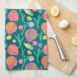 Helderheid en seaweed Pattern Theedoek<br><div class="desc">Ik hoop dat je dit leuke ontwerp leuk vindt,  controleer mijn winkel op meer kleuren en andere design plus overeenkomende artikelen zoals cadeautassen,  mokken,  verpakkingspapier,  badhanddoeken en kaarten. U kunt de achtergrondkleuren ook wijzigen. Neem contact op als je iets gewoons wilt.</div>