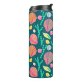 Helderheid en seaweed Pattern Thermosbeker (Gedraaid links)