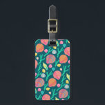 Helderheid en zeewier GEPERSONALISEERD Bagagelabel<br><div class="desc">Bereid u voor op uw vakantie met dit vrolijke bagagelabel - u kunt uw contactgegevens aan de andere kant toevoegen of een eenzijdig ontwerp selecteren. Met de hand getekend ontwerp voor jou. Verander de kleur of de doopvont van de letters zoals u houdt van. Bekijk mijn winkel voor meer patronen...</div>