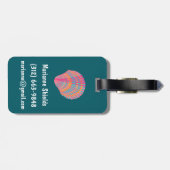 Helderheid en zeewier GEPERSONALISEERD Bagagelabel (Achterkant horizontaal)