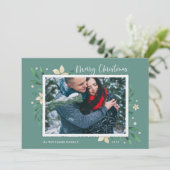 Helderheid | Fijne kerstavond Kaart op feestdag (Staand voorkant)