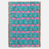 Helderheid Flamingo patroon 2 Deken (Voorkant Verticaal)