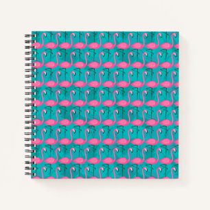 Helderheid Flamingo patroon Notitieboek