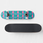 Helderheid Flamingo patroon Persoonlijk Skateboard (Horizontaal)