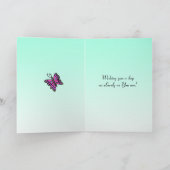 Helderheid  gedenkdag voor zuster kaart (Binnen)