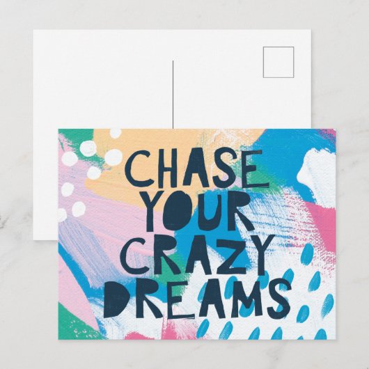 Helderheid I | Uw gekke dromen verkwanselen Briefkaart (Voorkant / Achterkant)