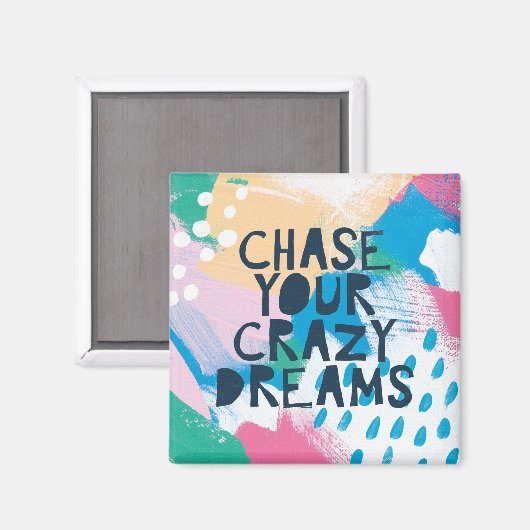 Helderheid I | Uw gekke dromen verkwanselen Magneet (Voorkant / Achterkant)