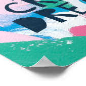 Helderheid I | Uw gekke dromen verkwanselen Poster (Hoek)