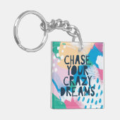 Helderheid I | Uw gekke dromen verkwisten Sleutelhanger (Voorkant Links)