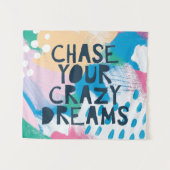 Helderheid I | Uw gekke dromen verkwisten Wandkleed (Voorkant (horizontaal))