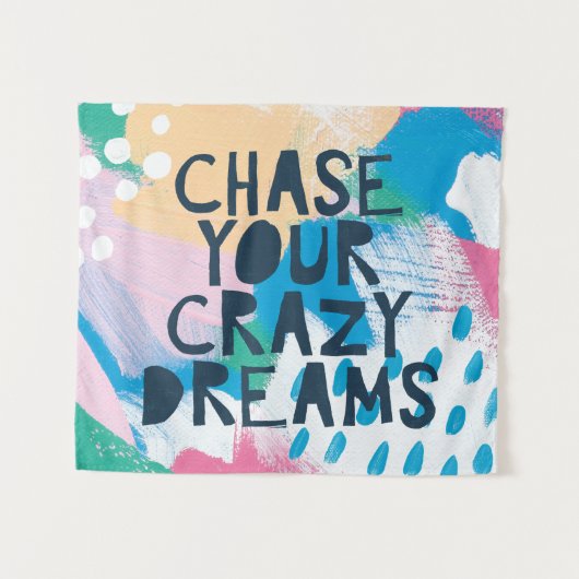 Helderheid I | Uw gekke dromen verkwisten Wandkleed (Voorkant (horizontaal))