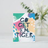 Helderheid II | Ga naar Em Tiger Briefkaart (Staand voorkant)