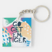 Helderheid II | Ga naar Em Tiger Sleutelhanger (Achterkant)