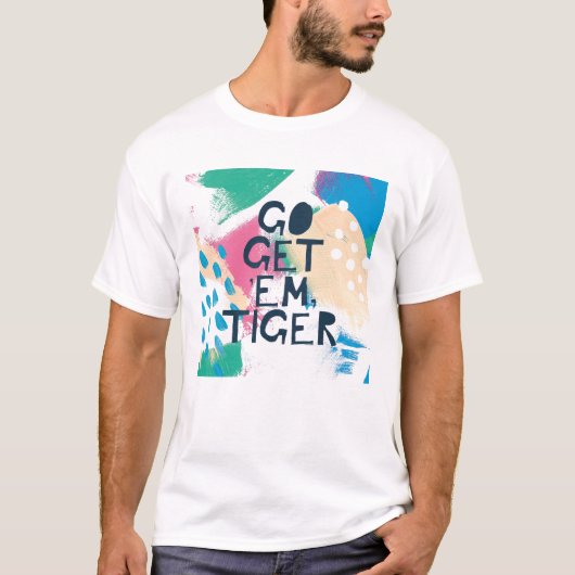 Helderheid II | Ga naar Em Tiger T-shirt (Voorkant)