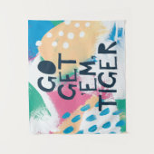 Helderheid II | Ga naar Em Tiger Wandkleed (Voorkant)