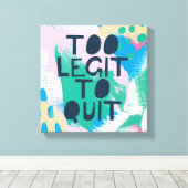 Helderheid III | Te groot om te stoppen Canvas Afdruk (Insitu (Houten vloer))