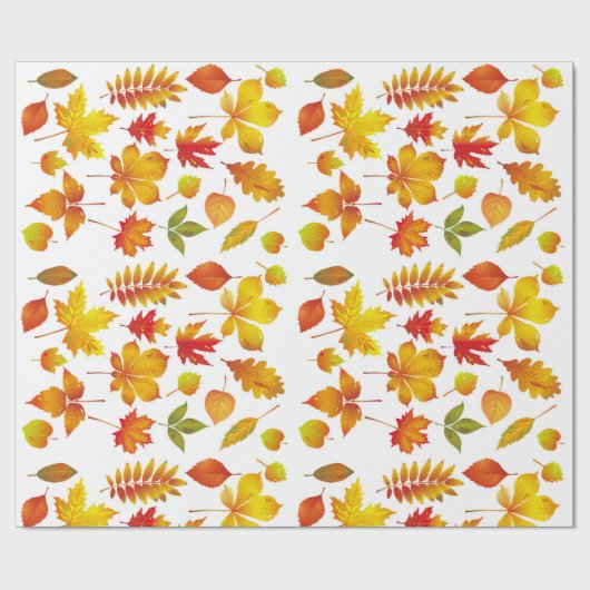 Helderheid in de herfst cadeaupapier (Vlak)