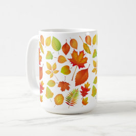 Helderheid in de herfst koffiemok