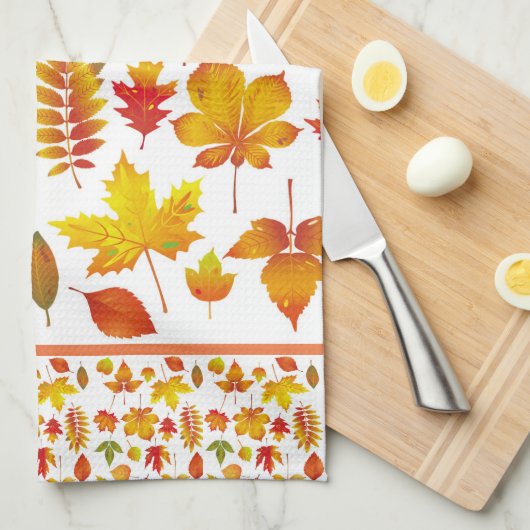 Helderheid in de herfst theedoek (Quarter Fold)