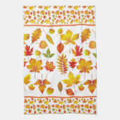 Helderheid in de herfst theedoek (Verticaal)