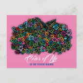 Helderheid in het ontwerp van de levensstijl briefkaart (Voorkant)