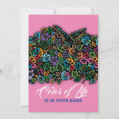 Helderheid in het ontwerp van de levensstijl feestdagenkaart (Voorkant)