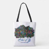 Helderheid in het ontwerp van de levensstijl tote bag (Achterkant)