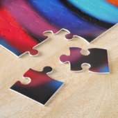 Helderheid in muziekgitaren legpuzzel (Zijkant)