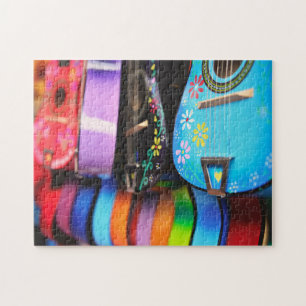 Helderheid in muziekgitaren legpuzzel