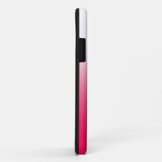 Helderheid in zomerrood en witte gradiëntkleur Case-Mate iPhone case (Achterkant/rechts)