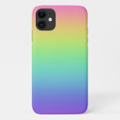 Helderheid iPhone-draagtas voor regenbooggradiënt Case-Mate iPhone Case (Achterkant)