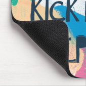 Helderheid IV | Wake Up Kick Butt Herhalen Muismat (Hoek)