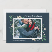 Helderheid | kerstfoto Merry Feestdagenkaart (Voorkant)