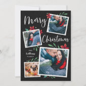 Helderheid | Kerstmis met meerdere foto's Feestdagenkaart (Voorkant)