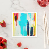 Helderheid kleurrijke moderne kunst Abstract Servet (Insitu)